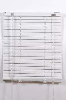 Жалюзи горизонтальные 200х160 см белые алюминиевые Магеллан
