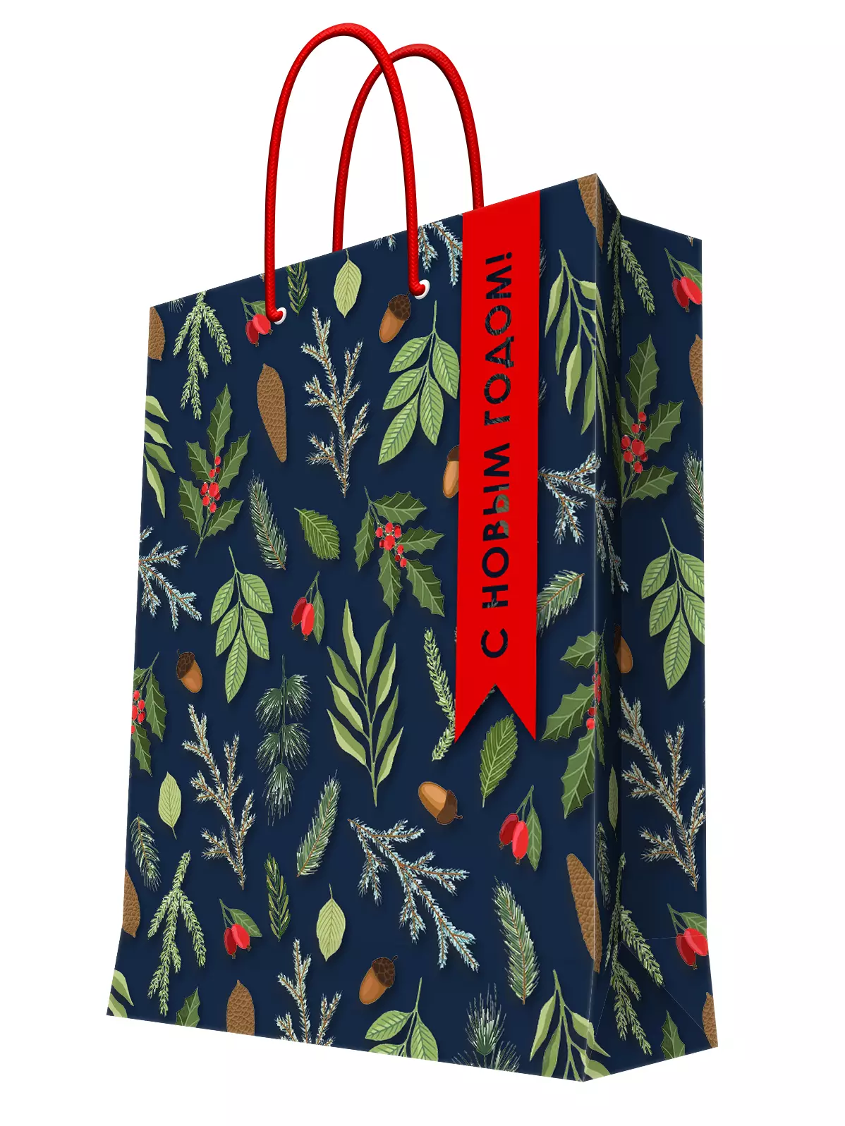 Подарочный пакет с ламинацией 26x32,4x12,7см 93069FE