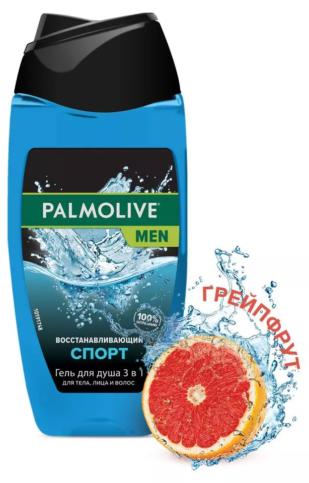 Гель для душа Palmolive Men Спорт (Восстанавливающий) 3в1 250мл