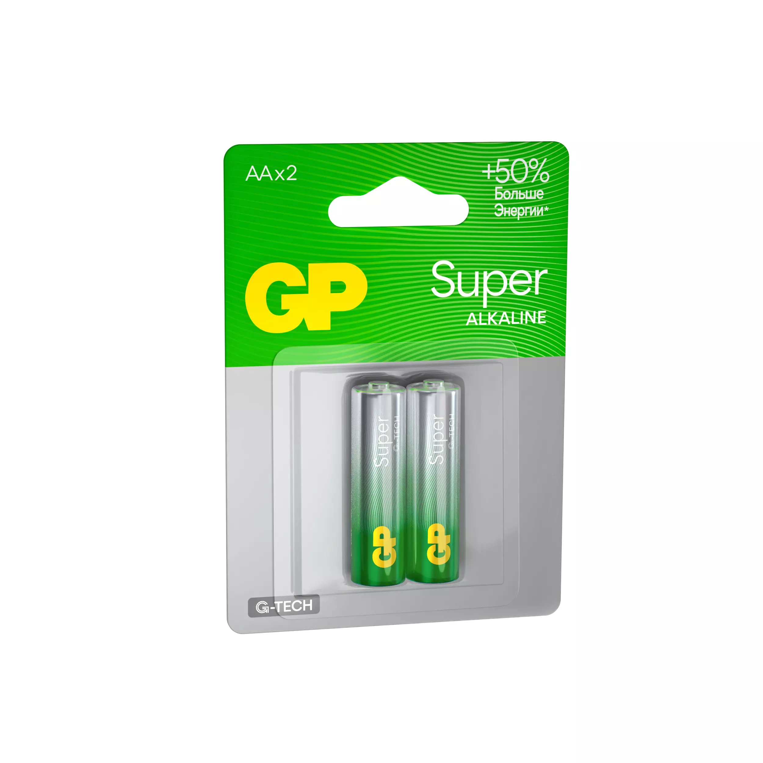 Батарейка АА 2шт GP Super