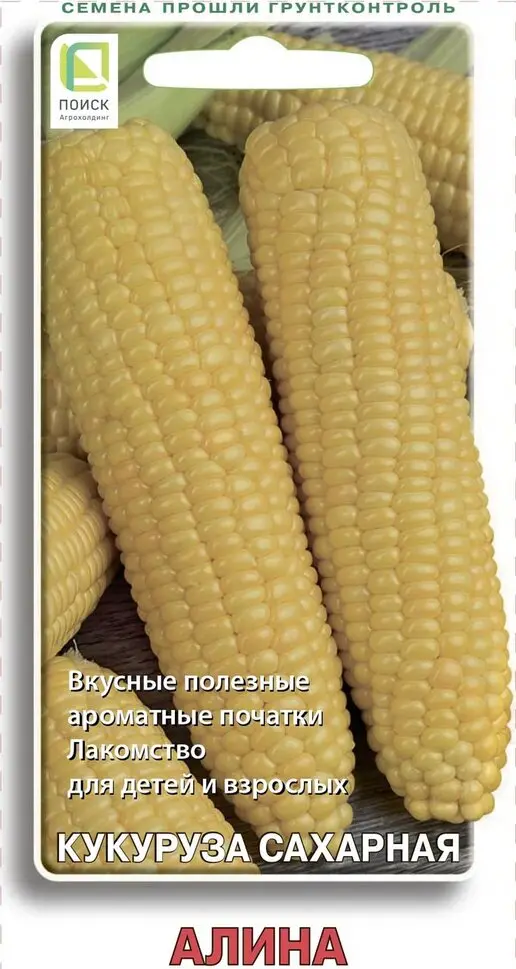Семена Кукуруза сахарная Алина. ПОИСК Ц/П 5 г