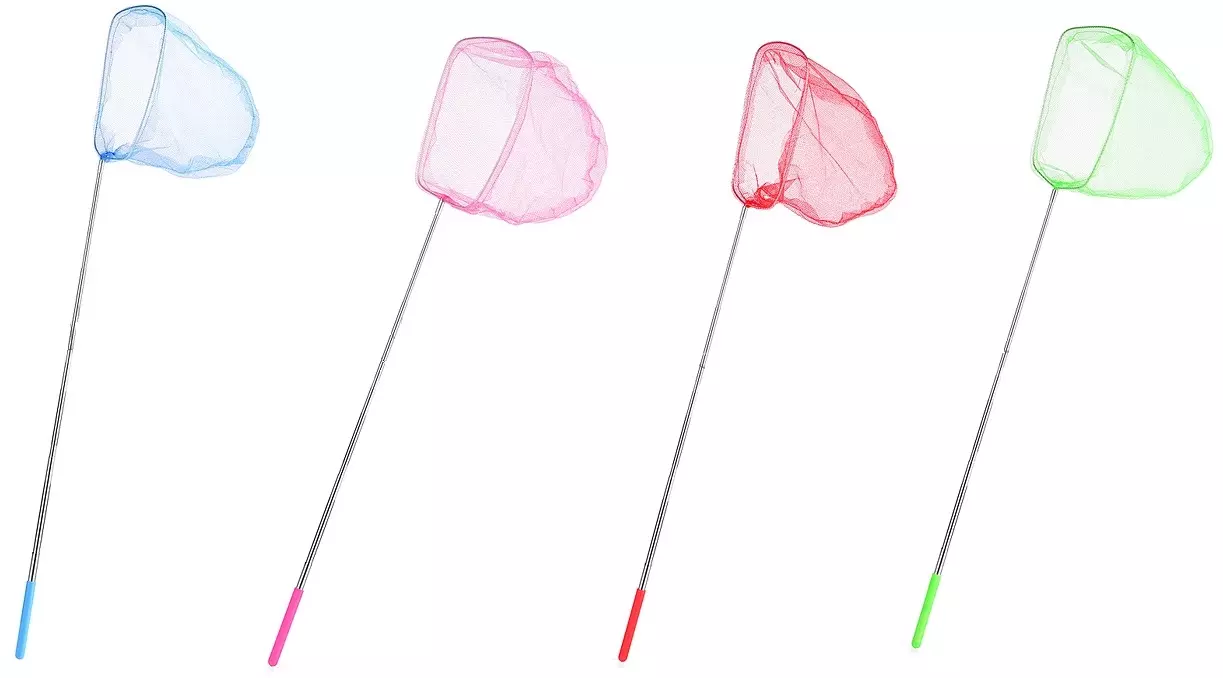 Сачок d=19-22 см, телескопическая ручка 39-89 см, цвет в ассортименте, 00-5800