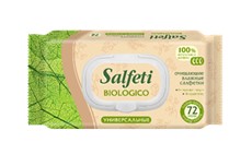 Влажные салфетки Salfeti Eco Biologio универсальные, 20 шт
