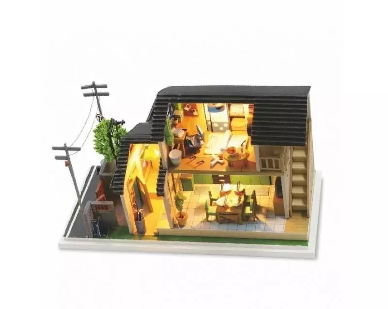 Румбокс интерьерный конструктор MiniHouse Городская хижина Hobby Day S2233