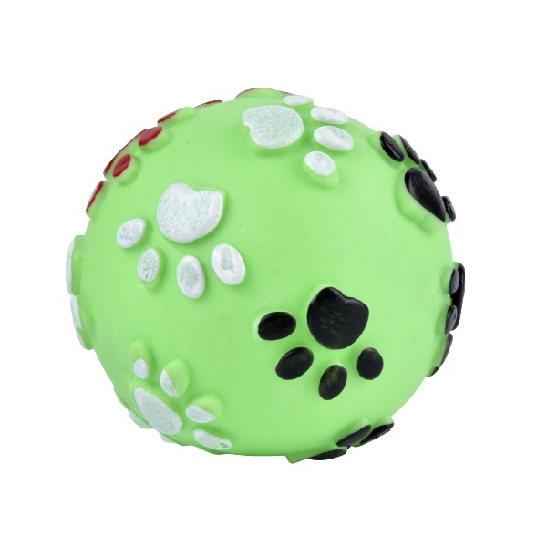 Игрушка-пищалка для собак Мяч d=8см микс 10922-0239