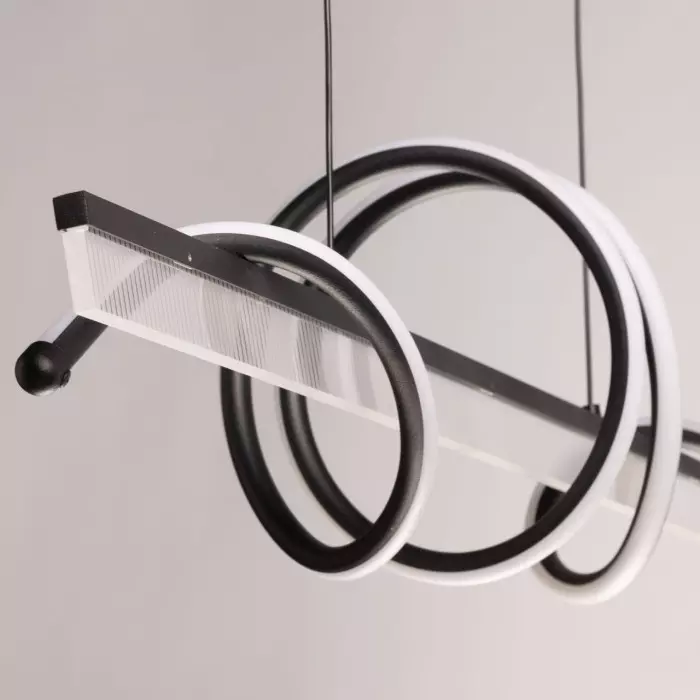 Люстра светодиодная подвесная 128Вт пульт De City 488014502