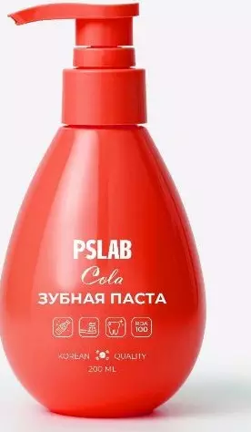 Зубная паста PSLAB укрепляющая эмаль Кола 200 мл
