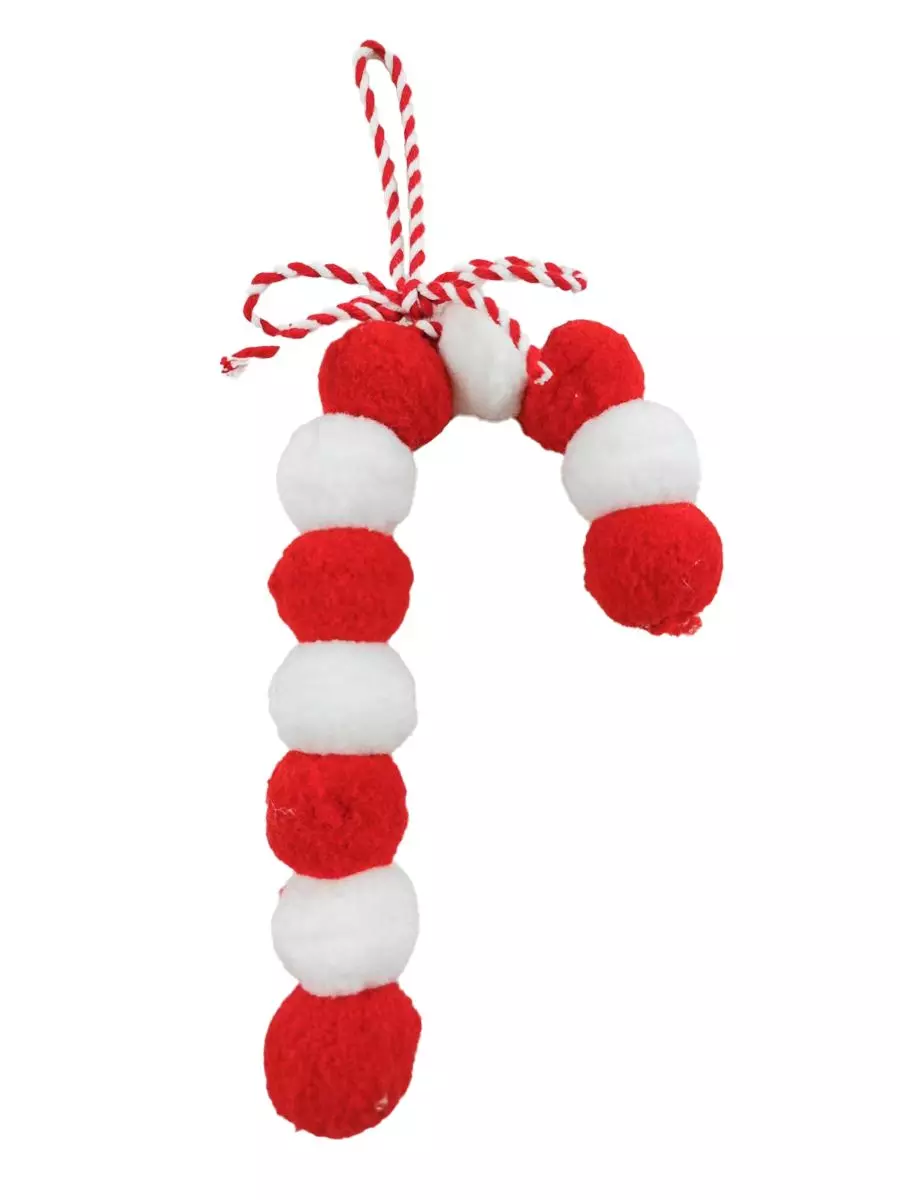 Новогоднее подвесное украшение (полиэстер, ч/металл) / 17х8х3см 94652