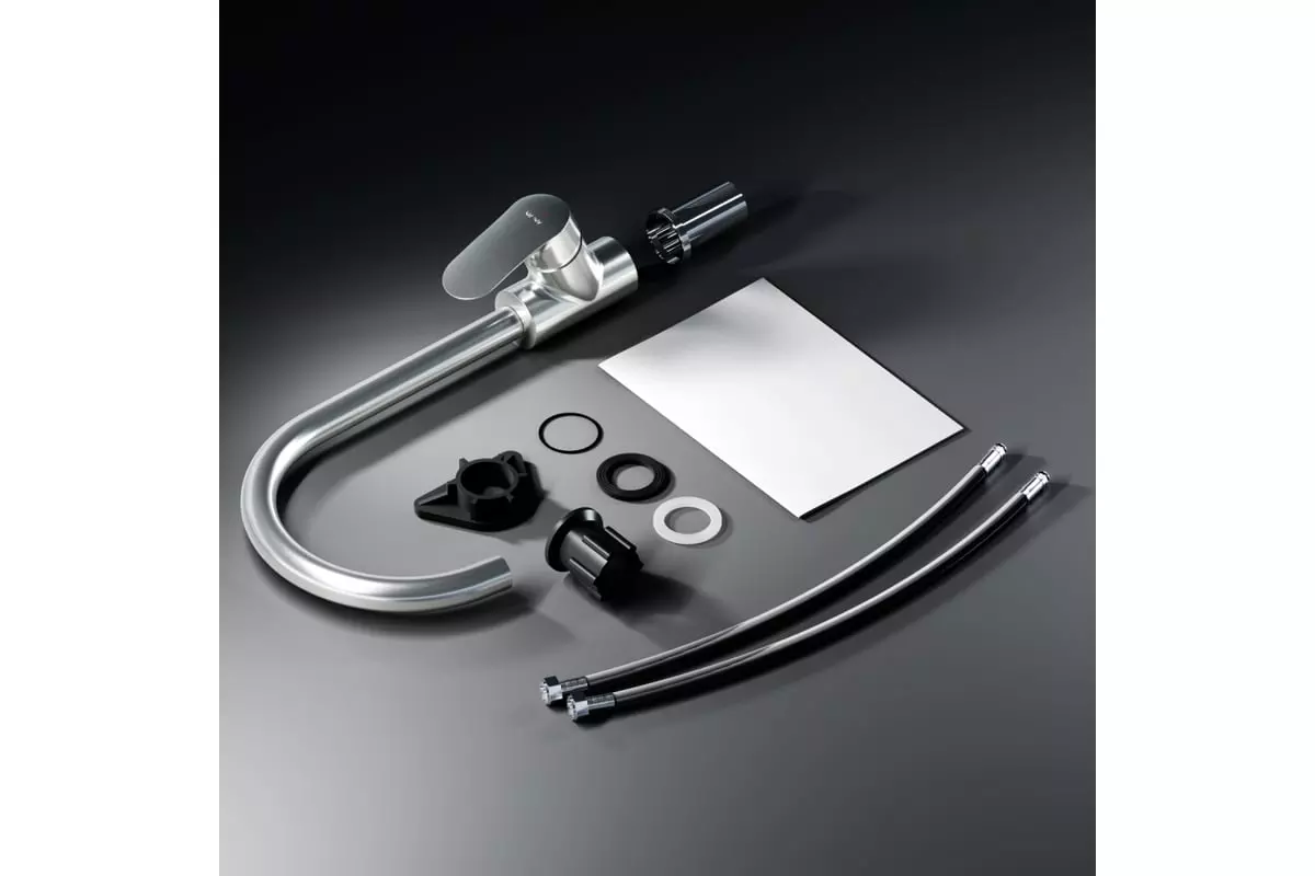 Смеситель для кухни, высокий излив, сатин AM.PM. Like F8007111