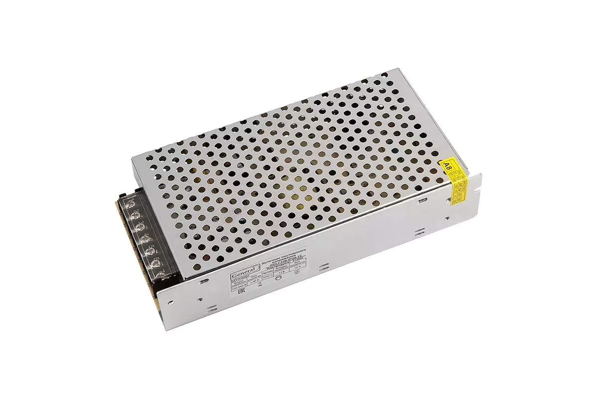 Блок питания 12В 100Вт IP20 General 512500