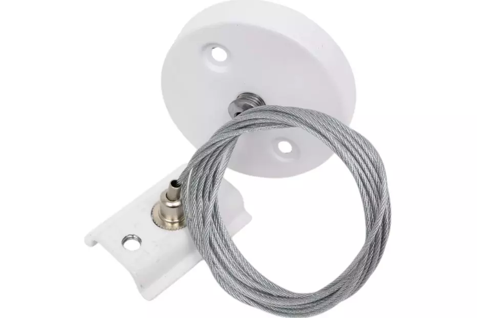 Подвес для однофазного шинопровода 200см белый General Lighting Systems 580905