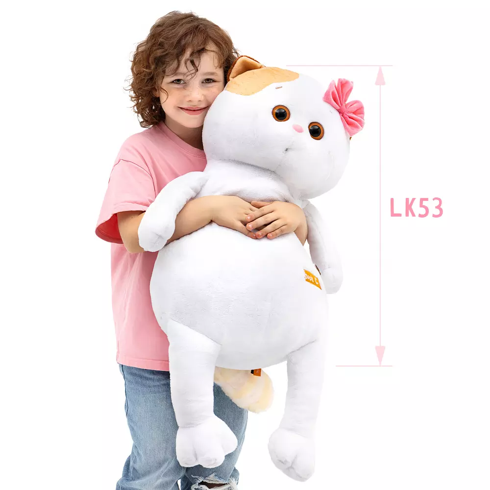 Мягкая игрушка Ли-ли Кошечка 53 см с бархатным бантом Budi basa LK53-01