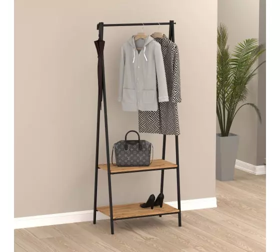 Вешалка гардеробная &quot;Алабама 22&quot; (ALABAMA 22 clothes rack) (Черный)