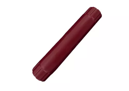 Труба соединительная 1 м 125*90 мм OSNO красное-вино (RAL 3005)