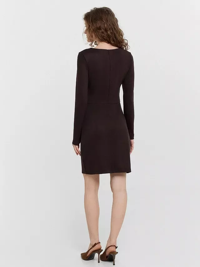 Платье женское Mark Formelle 152673 черный кофе, р-р 164/170-100-106 (50 / XL)