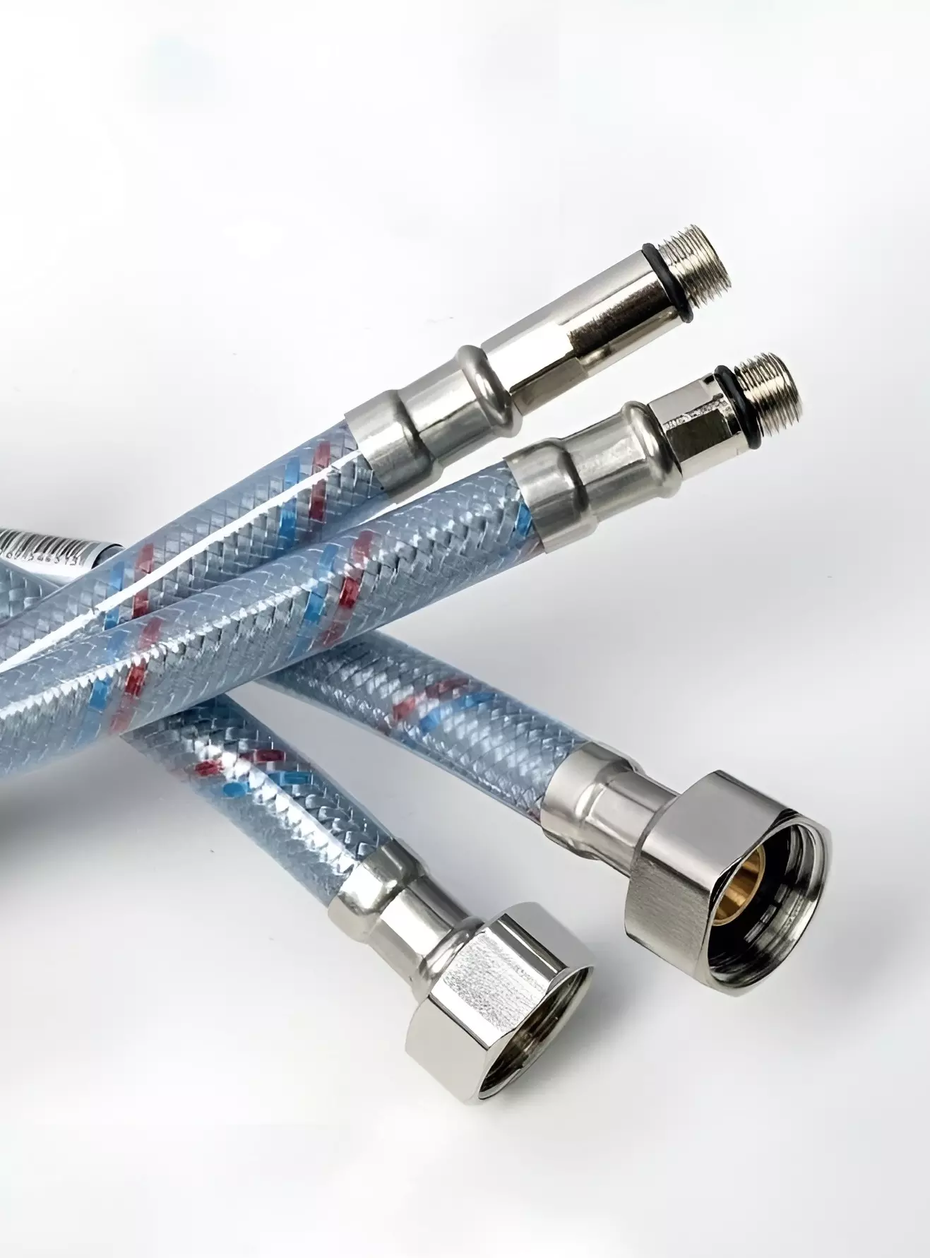 Гибкая подводка для смесителя М10, 0.5 м короткий штуцер Оптима Monoflex Н02333