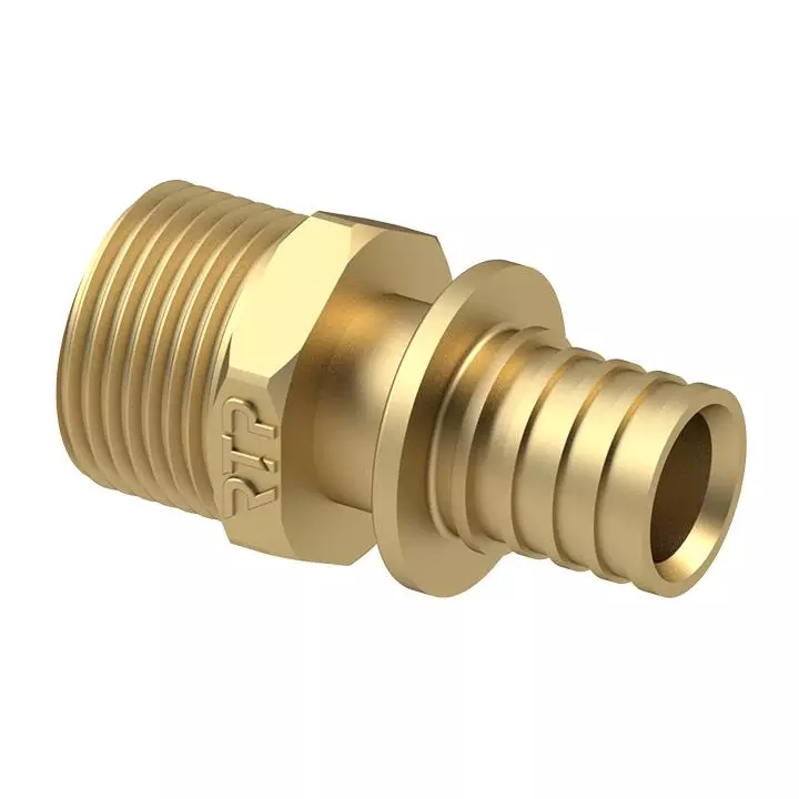 Переходник аксиальный 16х3/4&quot; НР, латунь, RTP 34779