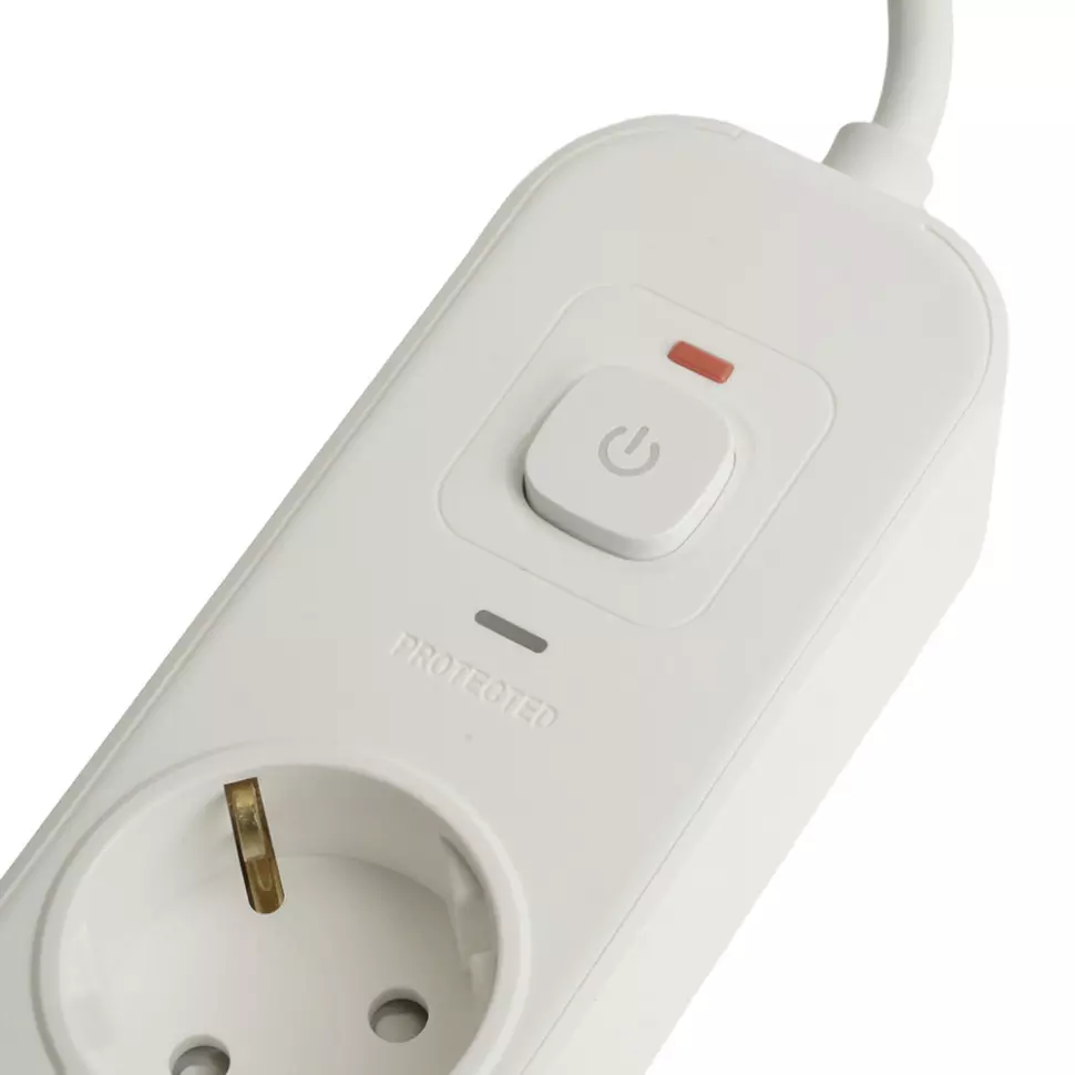 Сетевой фильтр STEKKER 3 розетки +2 USB +2 Type-C 3 метра 3520Вт 50100