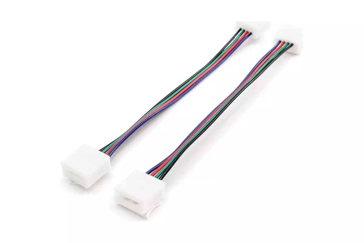 Коннектор для соединения RGB светодиодной ленты 10мм гибкий IP65 Apeyron 09-15