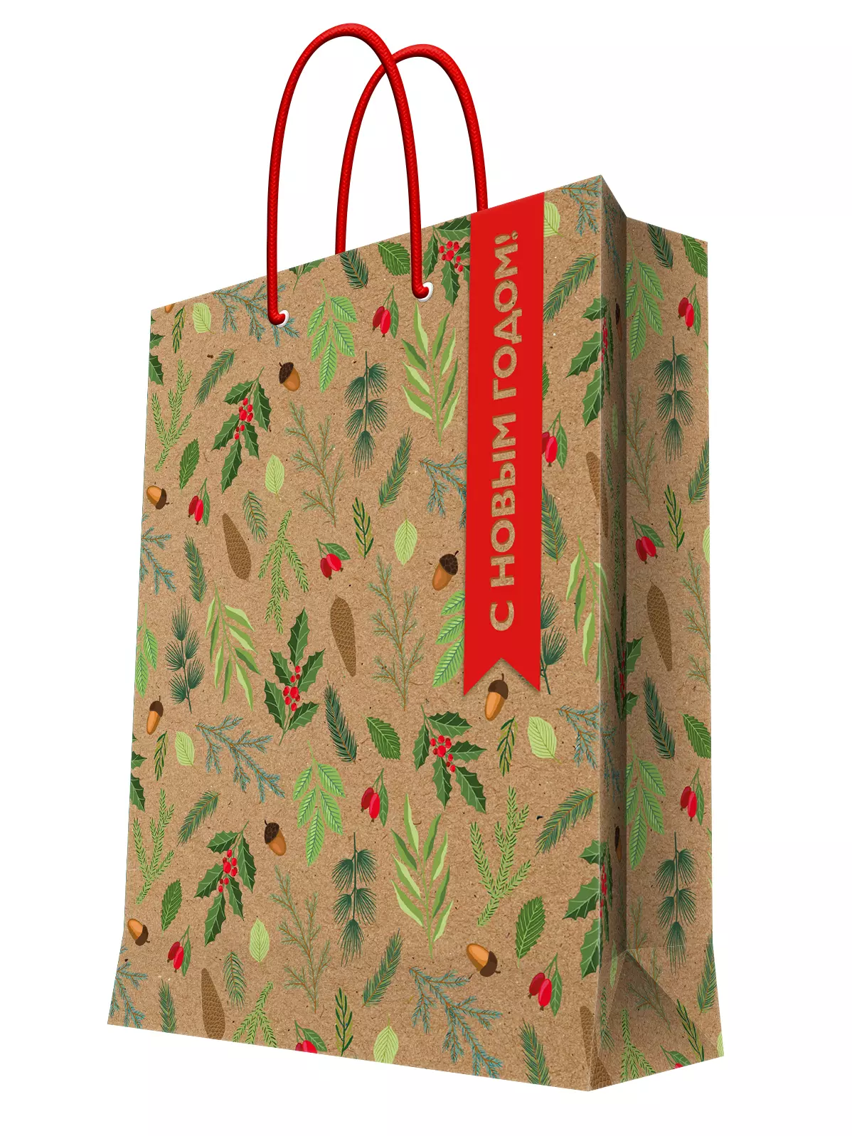 Подарочный пакет с ламинацией 26x32,4x12,7см 93106FE