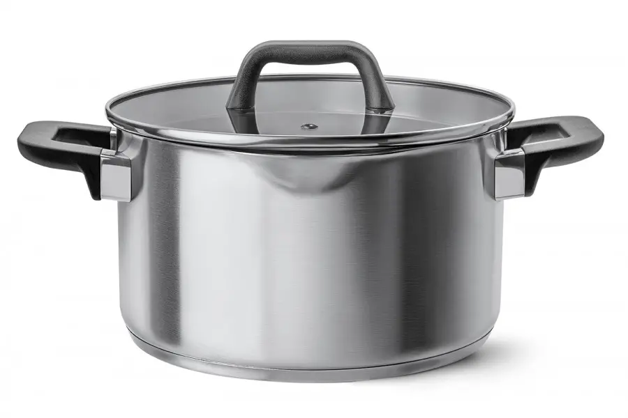 Кастрюля 6 л (d-24 см), нерж.сталь,"Gusto" APOLLO GST-60