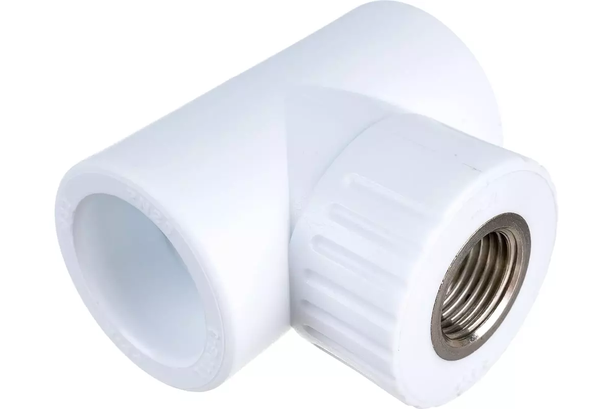 Тройник полипропиленовый комбинированный 32х1/2"х32 ВР RTP 10748