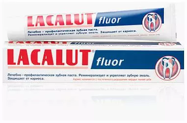 Зубная паста Lacalut fluor профилактическая 75 мл