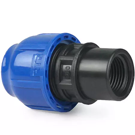Муфта ПНД резьба 20x3/4&quot; ВР, компрессионная, PN16, RTP 11479