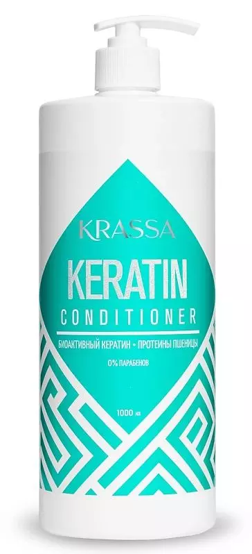 Кондиционер для волос Krassa Detox с кератином 1000мл
