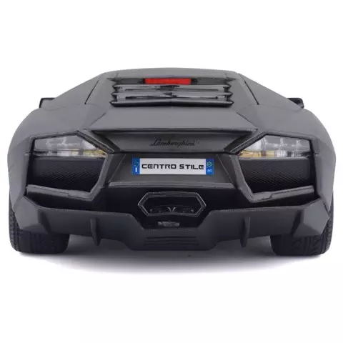 Машинка die-cast Lamborghini Reventon Bburago 1:18, открывающ. двери, серая 18-11029