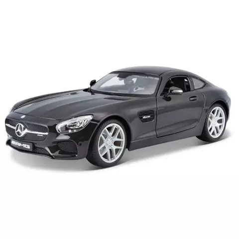 Машинка die-cast Mercedes-AMG GT Maisto 1:18, открывающ. двери, черная 31398