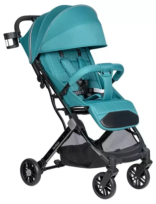 Kоляска прогулочная Farfello Comfy Go Comfort CG-307 аквамарин