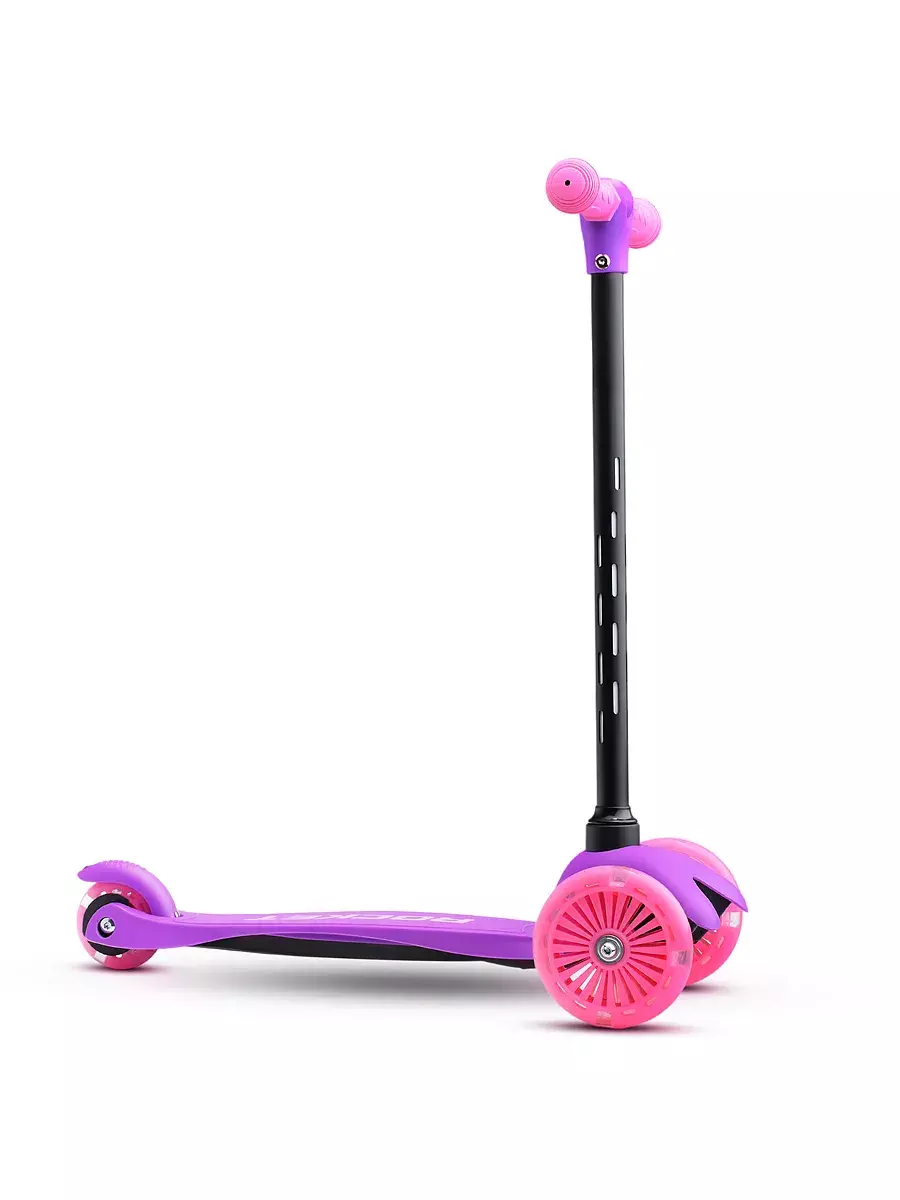 Самокат трехколесный Rocket R0197 фиолетовый