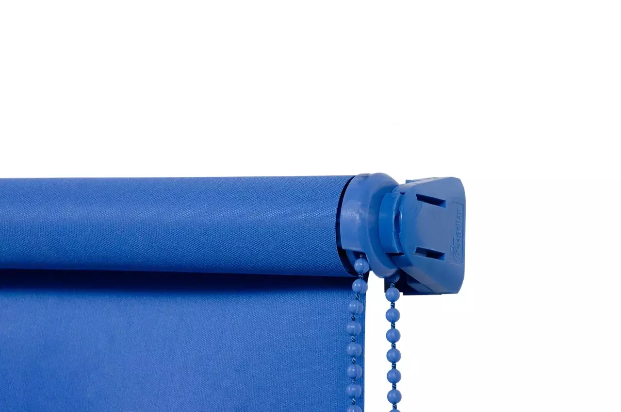 Рулонная штора mj 110 (106)*160 см синий Магеллан