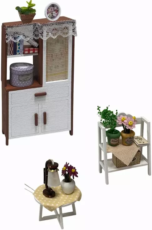 Румбокс интерьерный конструктор MiniHouse На даче Hobby Day PC2412