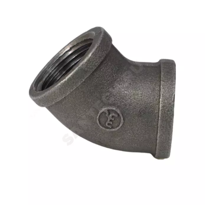 Угол чугун 1/2&quot; (1/2&quot;) ВР/ВР 45гр Fittex PLUS