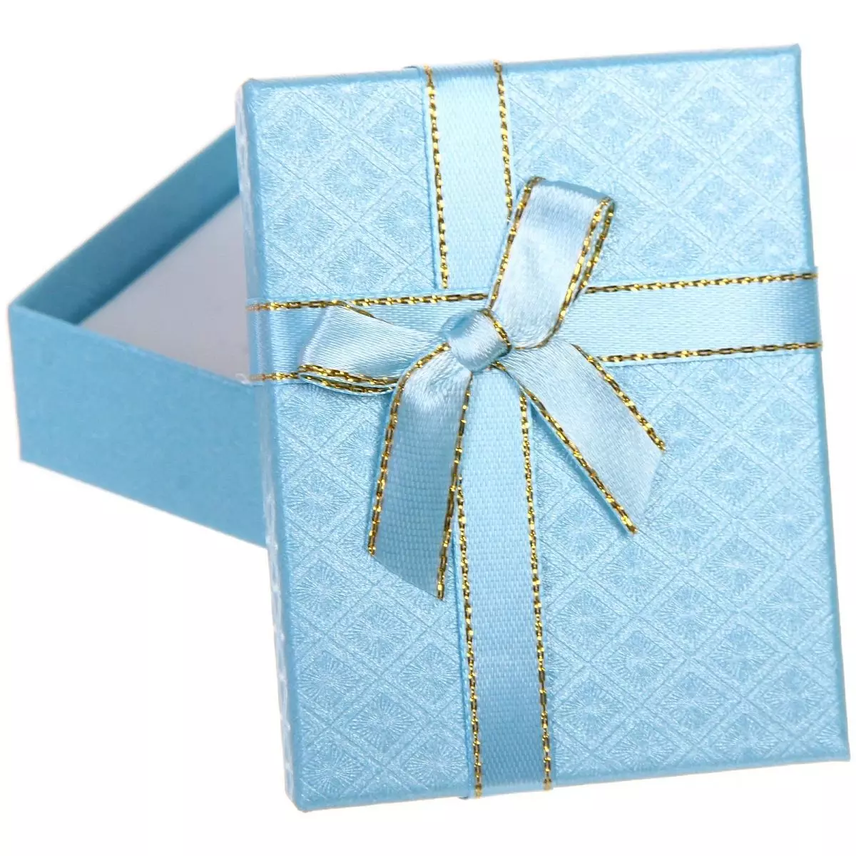Подарочная коробка С любовью 9х7х3 см голубой 549-658