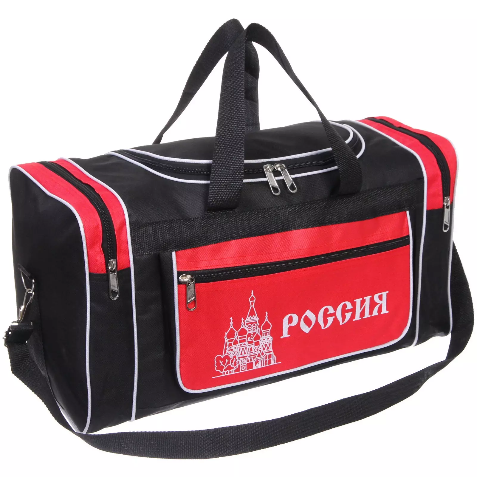 Спортивная сумка 50х26х20см Россия Кремль 851-314