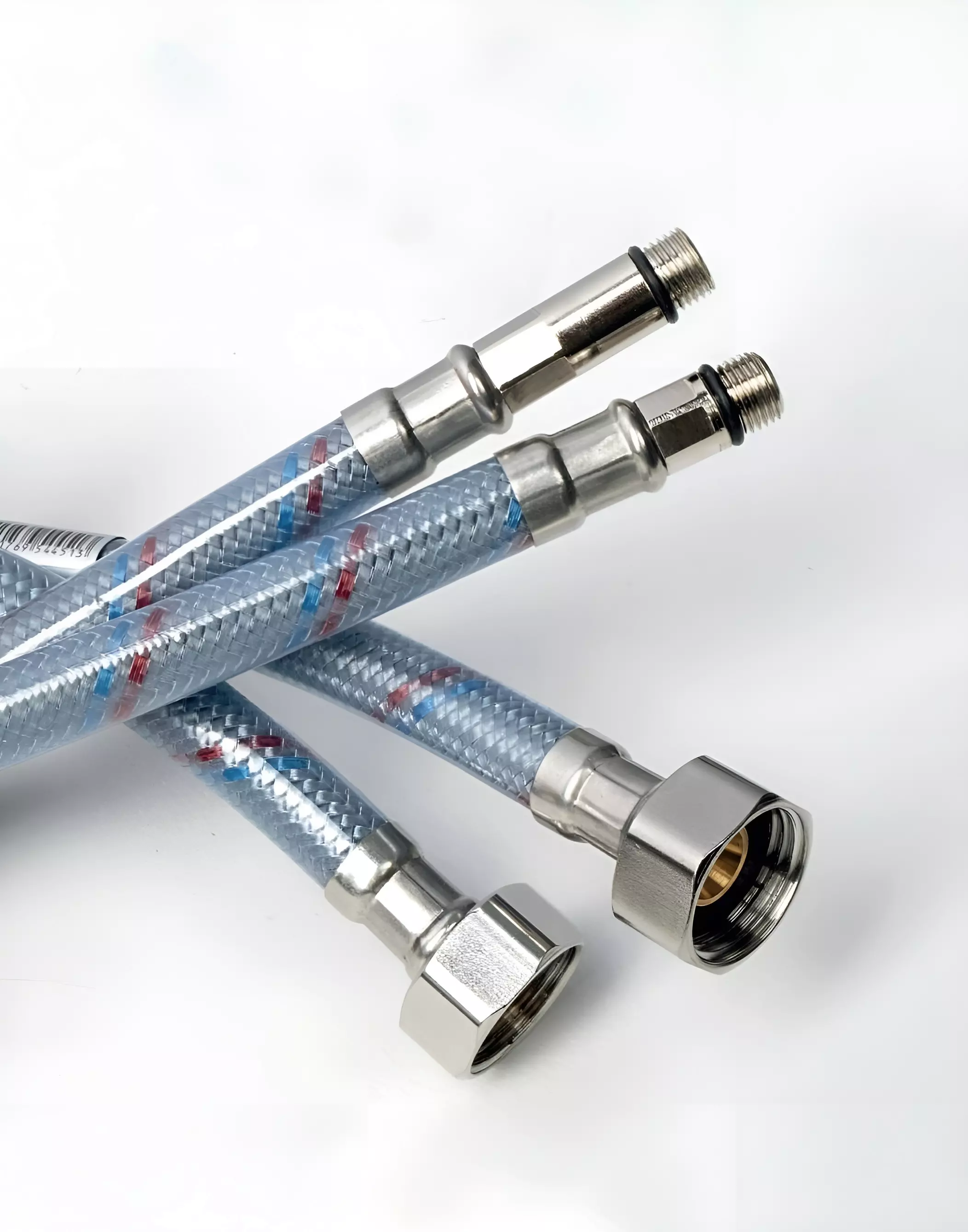 Гибкие подводки для смесителя (пара) М10, 1.2 м Оптима d12 Monoflex Н02319