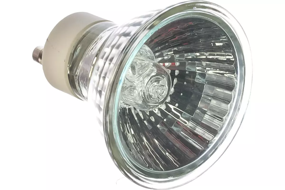 Лампа галогенная GU10 220В 35Вт MR16 ЭРА C0027385