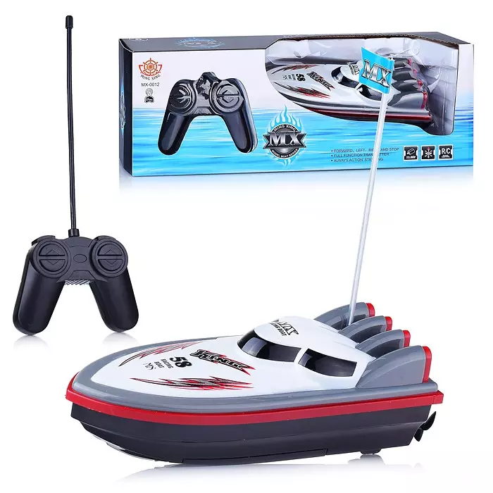 Игрушечный катер на радиоуправлении Гоночный MX-0012-1