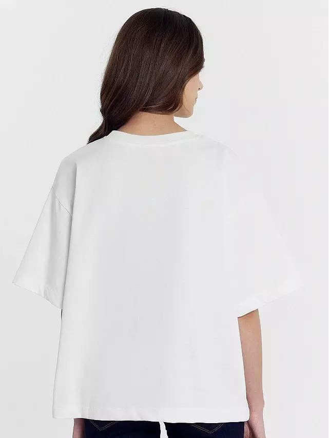 Футболка женская Mark Formelle Premium 112961 белый, р-р 164/170-104-110 (52 / XXL)