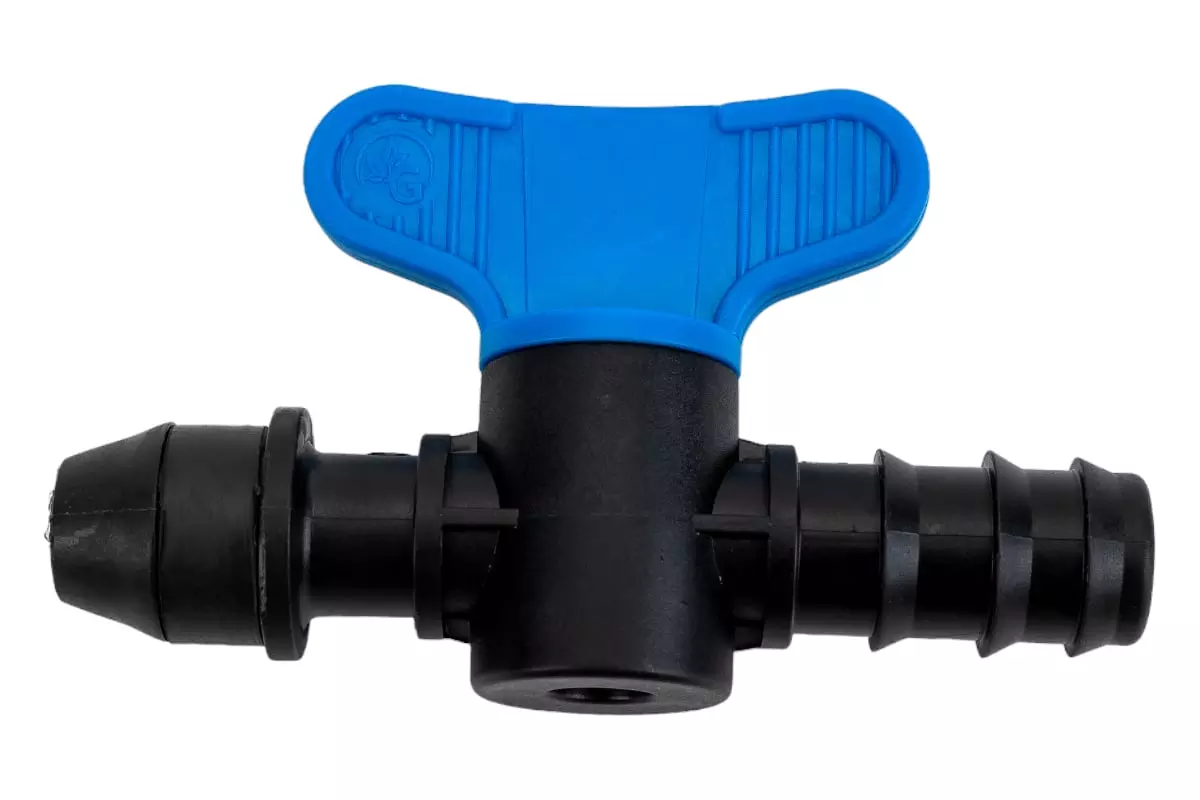 Кран стартовый для капельной трубки с уплотнительной резинкой MasterProf