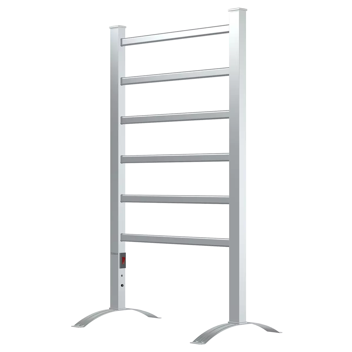 Полотенцесушитель электрический Лесенка 530х860 мм 100 Вт Termax Ida 801 013 напольно-настенный, серый