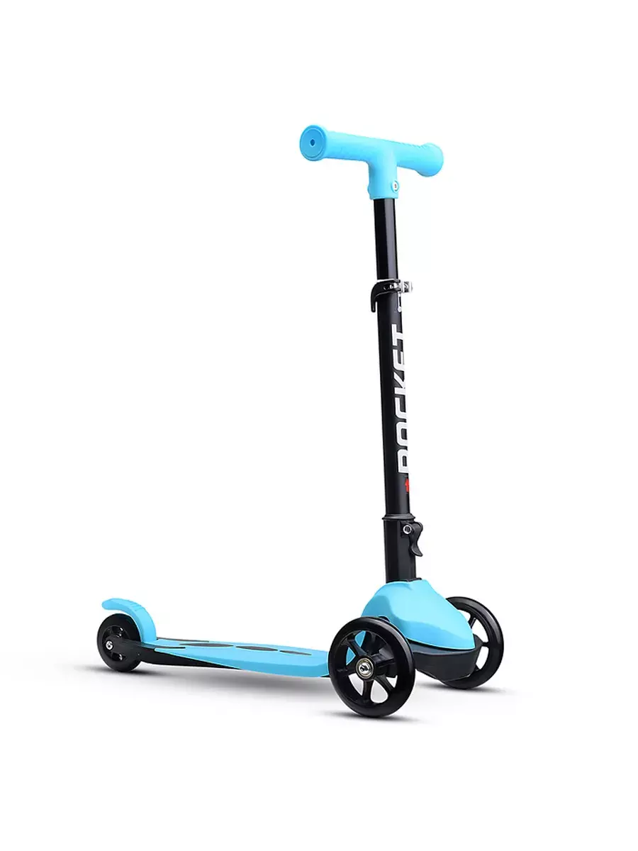 Самокат трехколесный Rocket R0205 бирюзовый