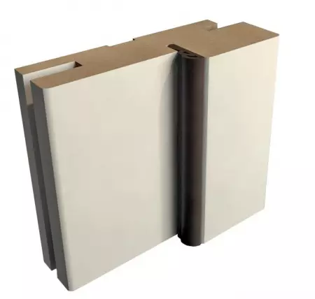 Дверная коробка телескоп NEW Vinyl 70х28х2070 ваниль с уплотнителем