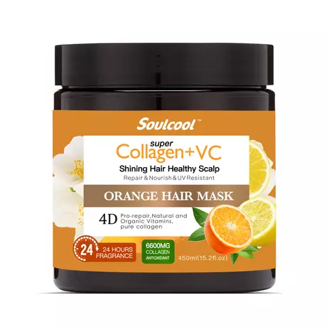 Маска для волос Liby восстанавливающая Soulcool Сладкий Апельсин, 450 мл