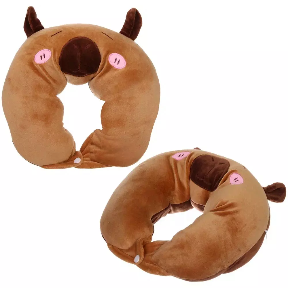 Подушка для путешествий капибара TRIP - Cutie