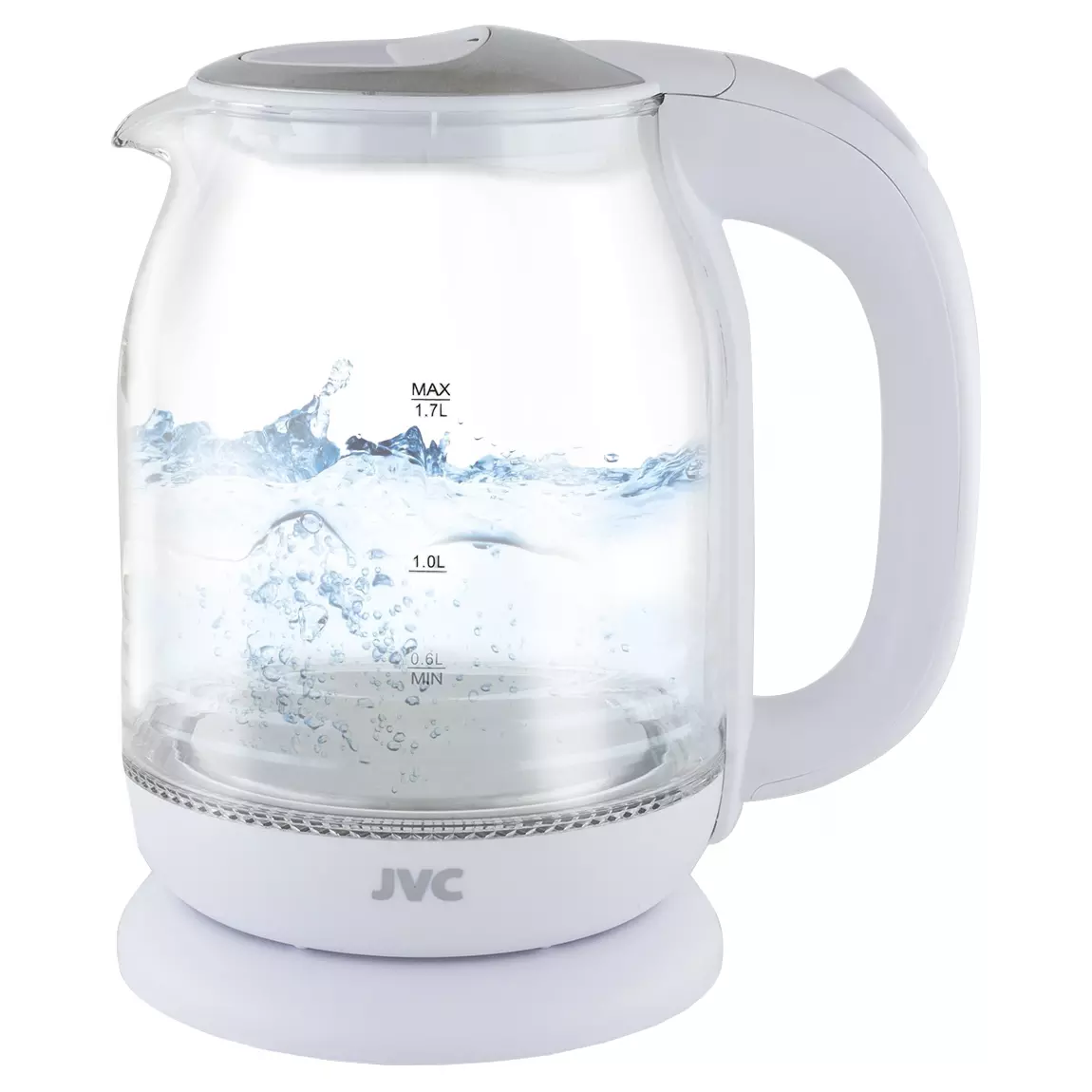 Чайник JVC JK-KE1510 white 2200Вт 1,7 литра стекло