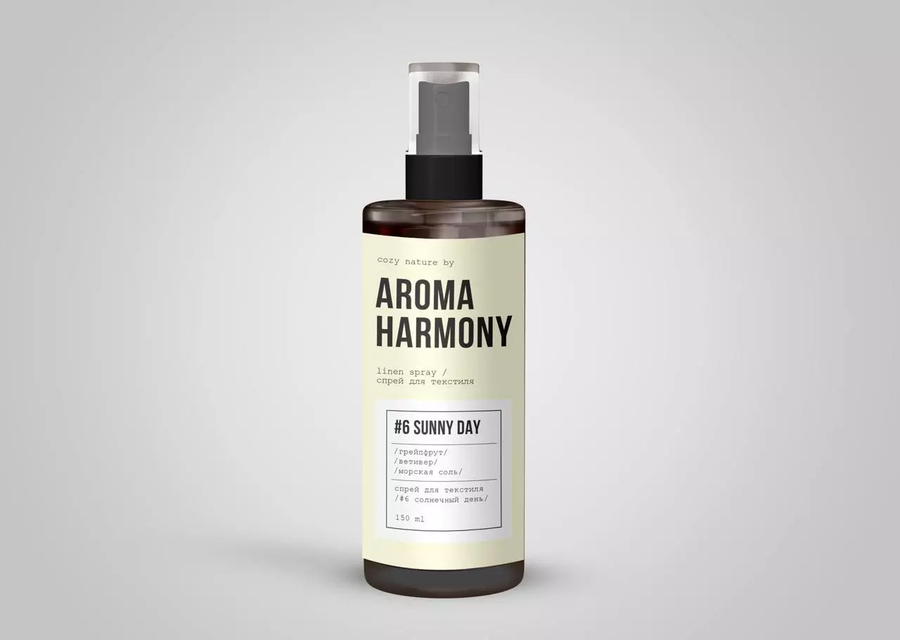 Спрей для текстиля ароматический Aroma Harmony #6 Sunny Day 150 мл